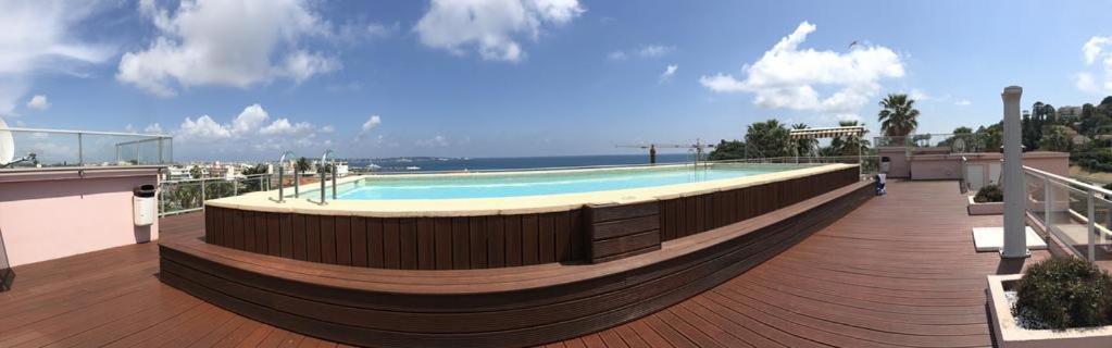 Apt Golfe Juan - 5Min Des Plages - Parking Privee - Piscine Rooftop Vallauris Exterior foto