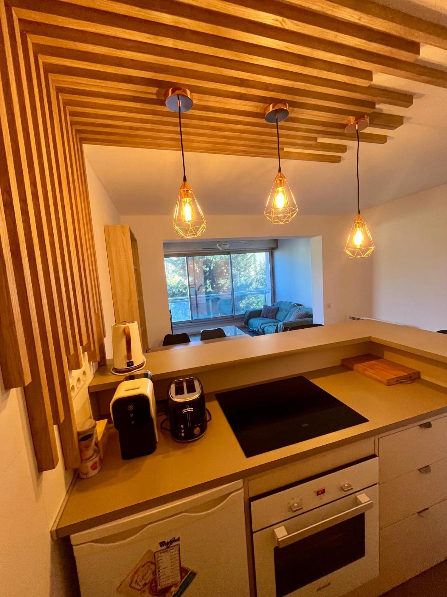 Apt Golfe Juan - 5Min Des Plages - Parking Privee - Piscine Rooftop Vallauris Exterior foto